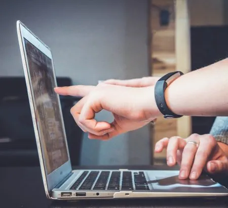 Coaching Skills on a computer